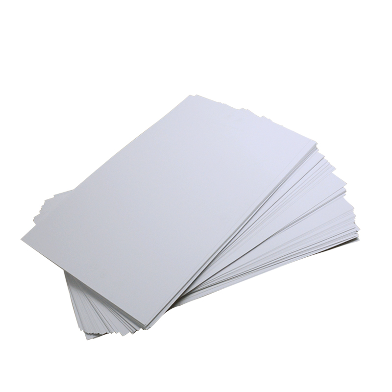 1 mm UV A4 pevná bílá neprůhledná inkoustová potisknutelná PVC plastová fólie pro identifikační kartu