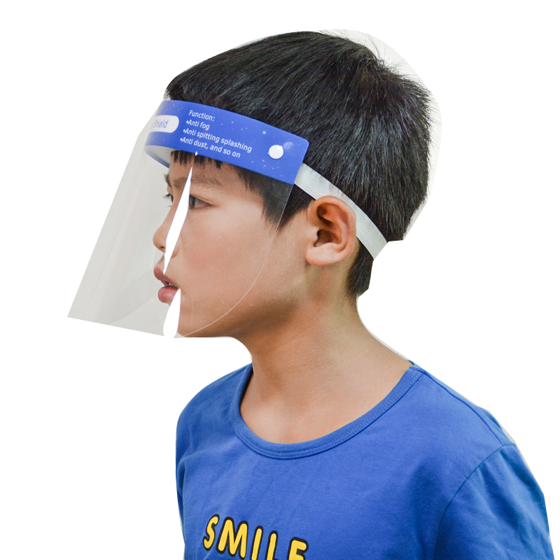 Transparentní ochrana proti mlze OOP Bezpečnostní ochrana Dětský obličejový štít Dětský ochranný štít na obličej