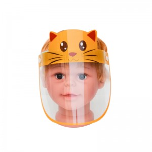 OEM Wholesale Fashion Safety Repoužitelný Clear Plastic Kids Face Shield
